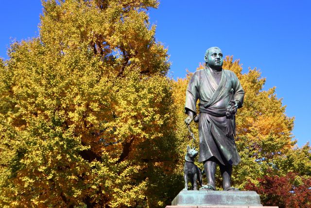 上野にある西郷隆盛の像