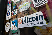 ビットコイン貼り紙
