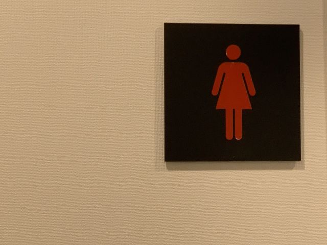 女子トイレの入り口