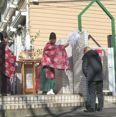 慰霊祭の様子