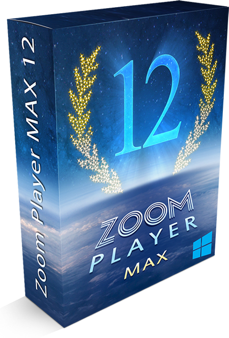 ZOOM PLAYER MAX 12のパッケージ